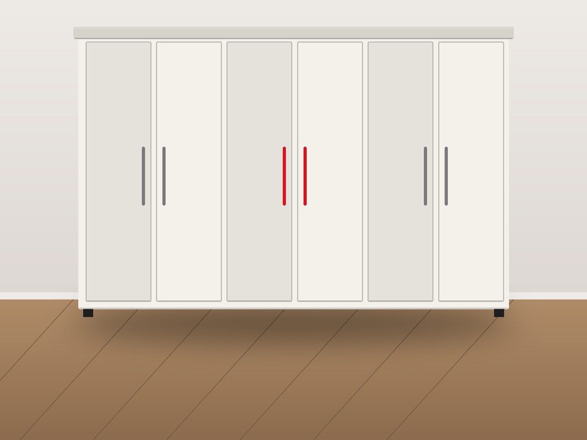 Guarda-roupa 6 Portas